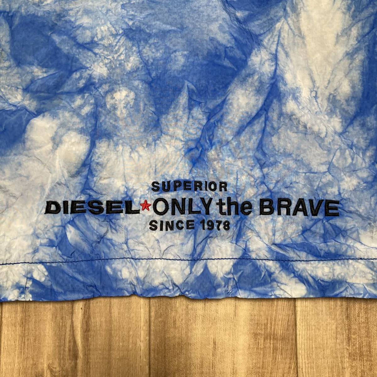 希少品 DIESEL【Camo Acid Windbreaker Jacket】タイダイ染めナイロン 