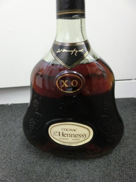 □未開栓 Hennessy XO COGNAC ヘネシー コニャック 金キャップ 未開栓