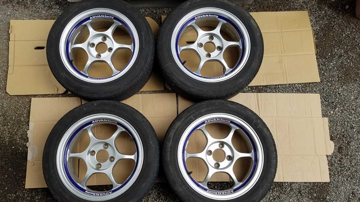 ADVAN Racing 15インチ RG-D2 PCD100 rg アドバンレーシング 全体的に 
