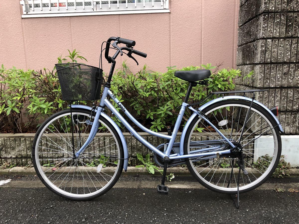 丸紅山口ベニー号自転車ロッドブレーキ軽快車ビンテージ昭和/日米富士 