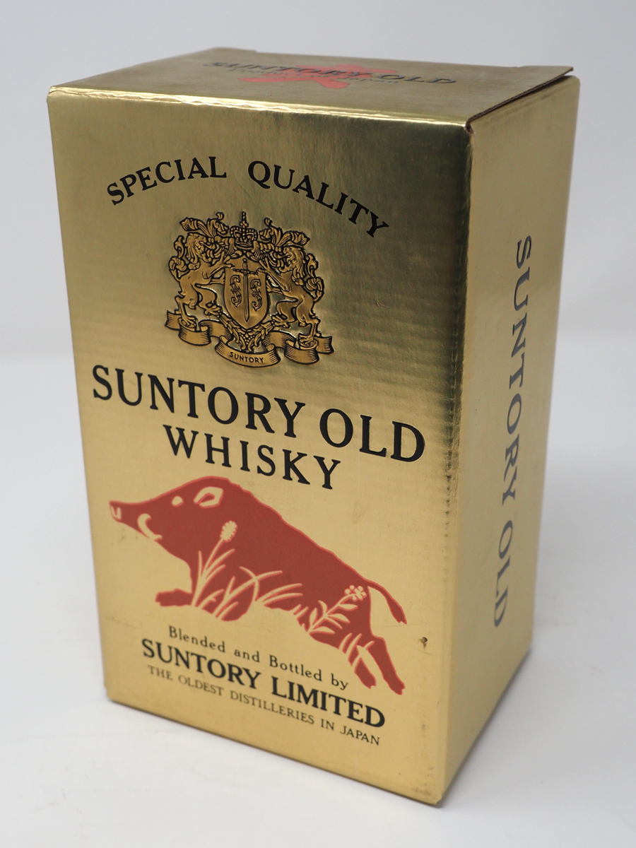 未開栓 箱付 古酒 特級 サントリー ウイスキー オールド SUNTORY