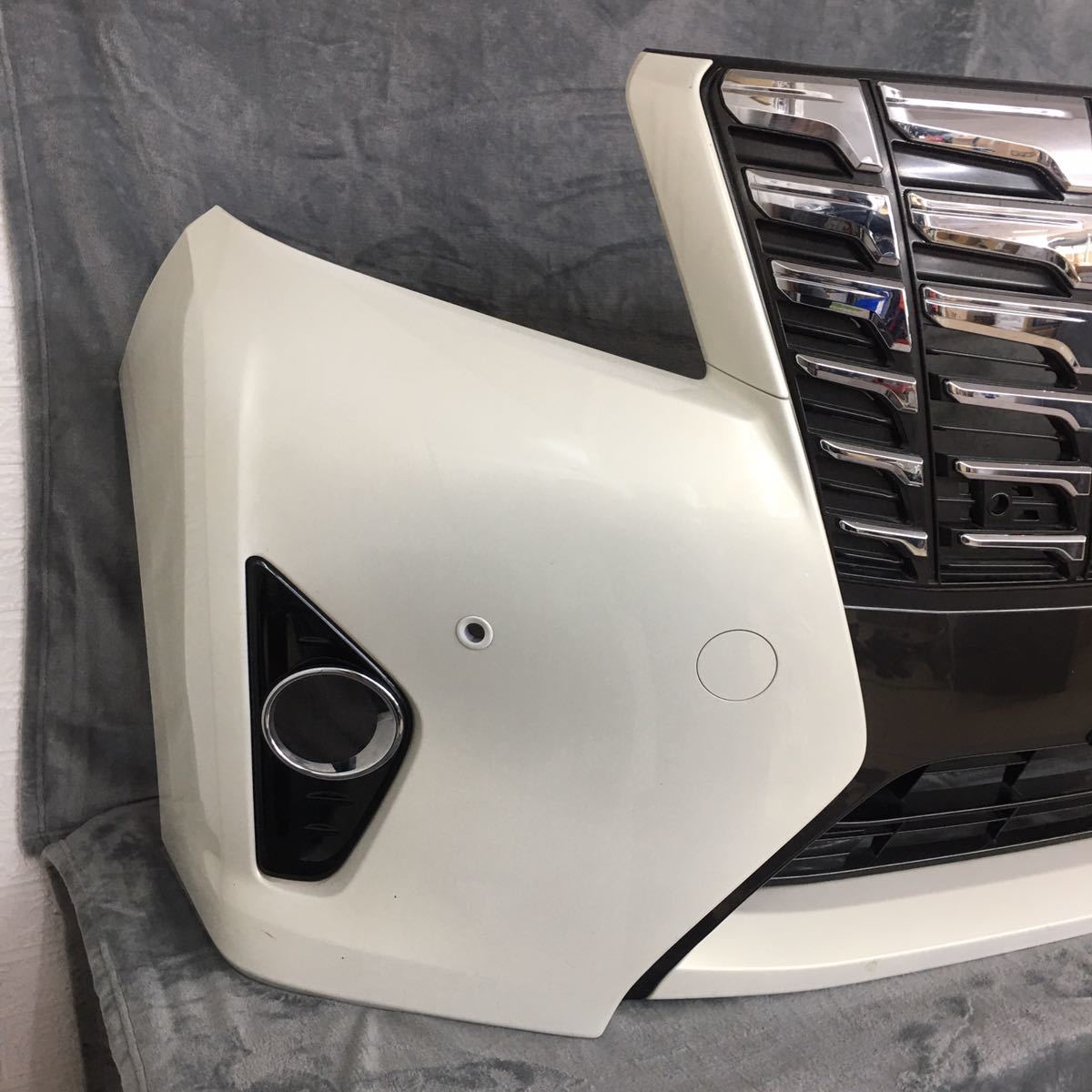 30系 アルファード 前期 エグゼクティブラウンジより取り外し 純正opコーナーポール付 フロントバンパー グリル 個人宛は営業所どめのみ フロント 売買されたオークション情報 Yahooの商品情報をアーカイブ公開 オークファン Aucfan Com