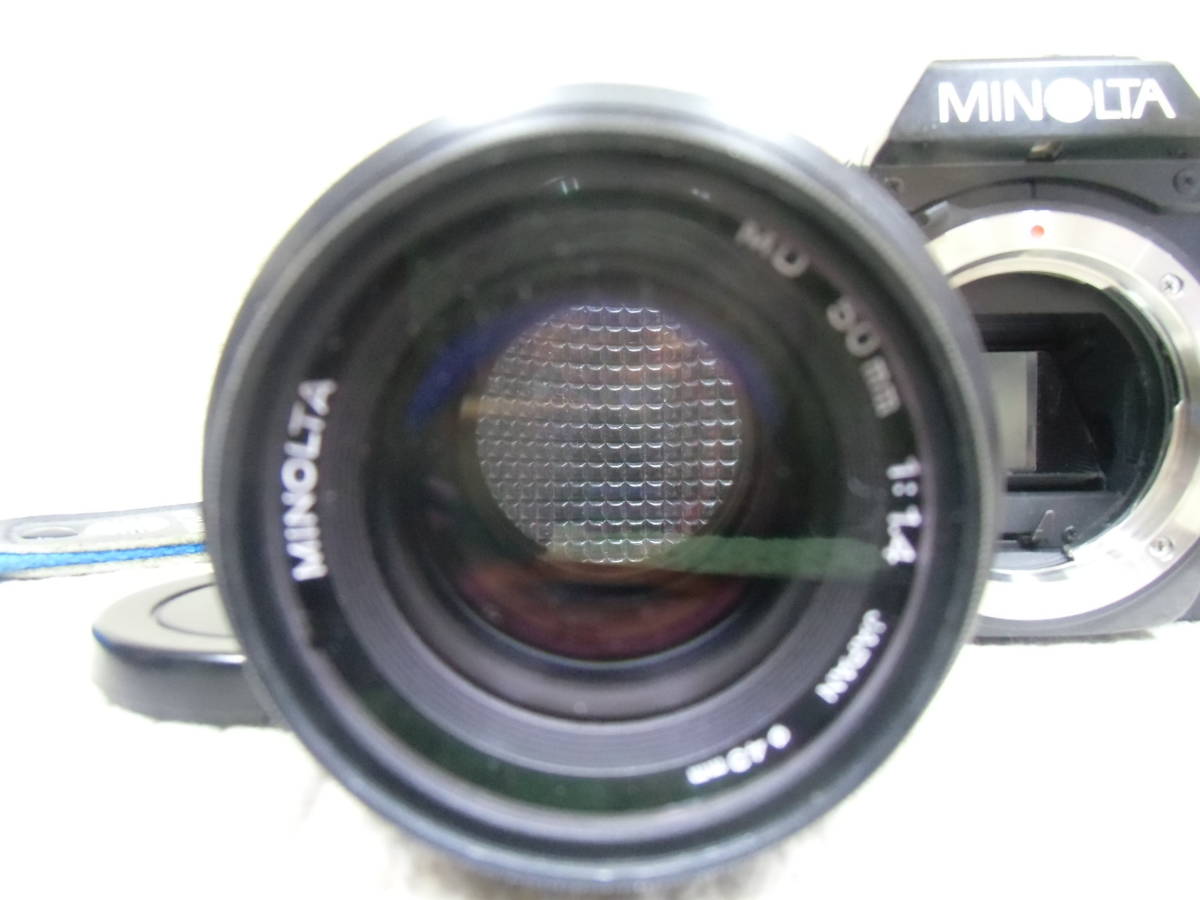 早く買お 中古フィルムカメラ MINOLTA X-700 + MD 50mm 1：1.4 一眼 