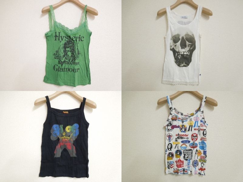 T【は-31】【60サイズ】HYSTERIC GLAMOUR/ヒステリックグラマー/タンク 