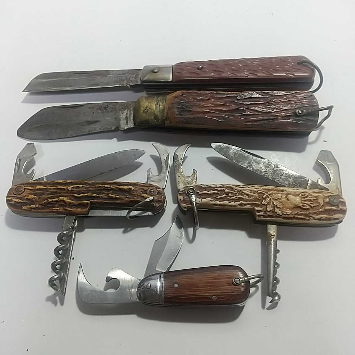 マルチツール アウトドア ナイフ - 12種類 工具 キャンプ (キャンプ 