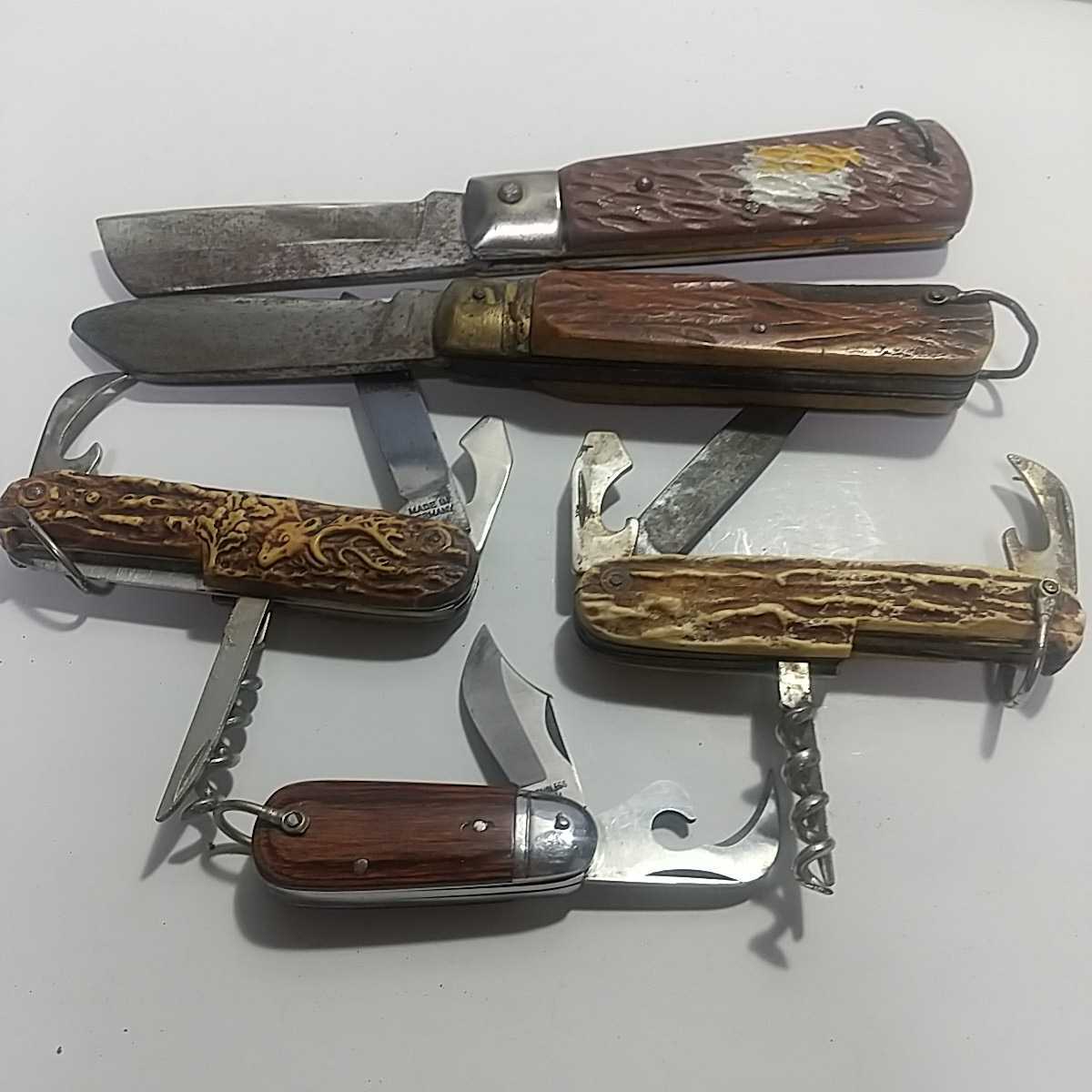 マルチツール アウトドア ナイフ - 12種類 工具 キャンプ (キャンプ 
