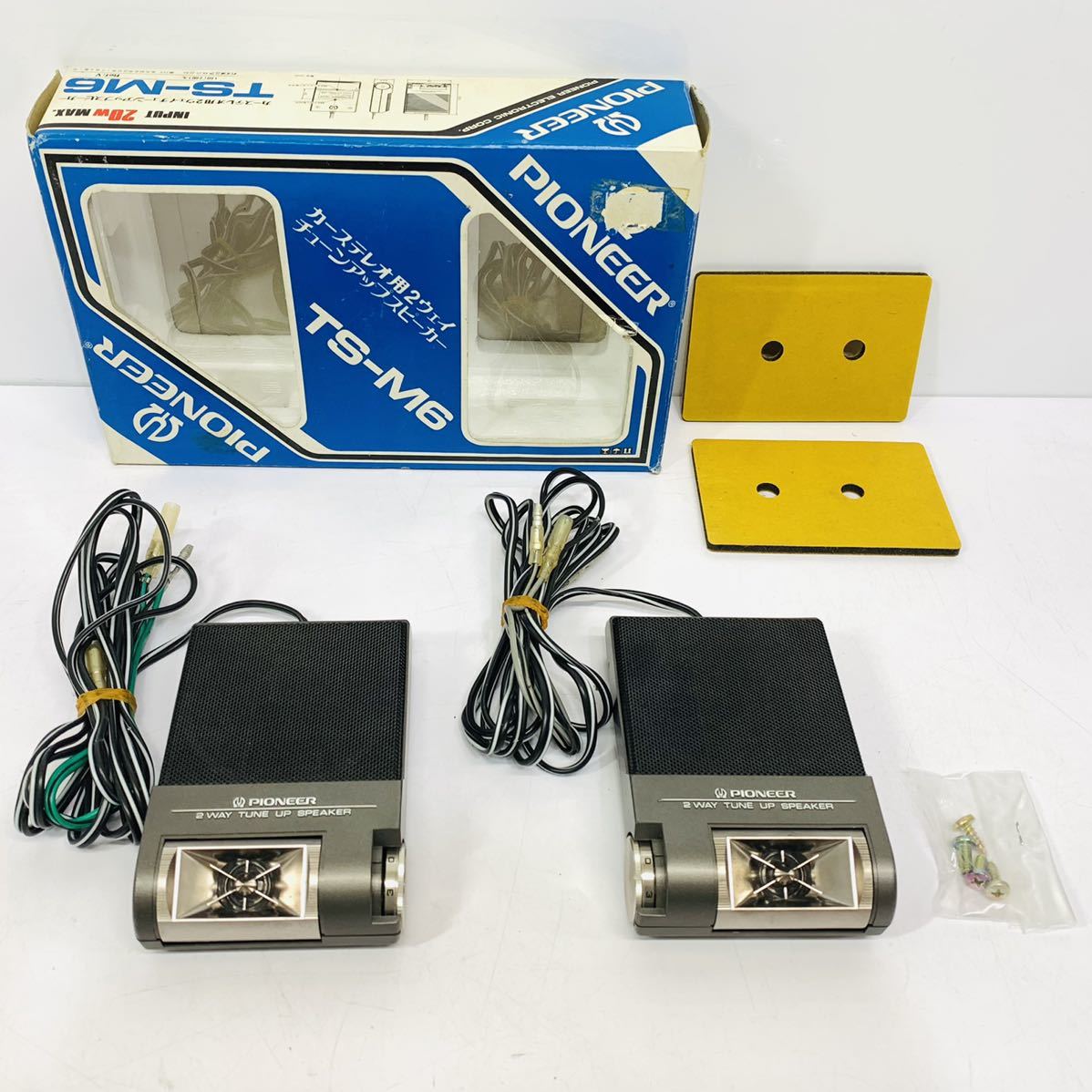 大得価，送料無料 パイオニア TS-M6 チューンアップツイーター Pioneer レア 当時物 付属品 80年代 旧車 街道レーサー スピーカー S388(据置、ボックスタイプ)｜売買されたオークション情報、yahooの商品情報をアー 据置、ボックスタイプ