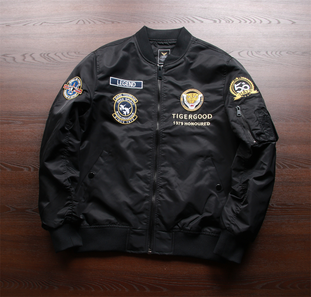 Gy110 Xl Ma 1 ブラック ジャケット メンズ フライトジャケット ジャンパー 刺繍 虎 ミリタリージャケット 防寒 エムエーワン 春秋 Xlサイズ以上 売買されたオークション情報 Yahooの商品情報をアーカイブ公開 オークファン Aucfan Com