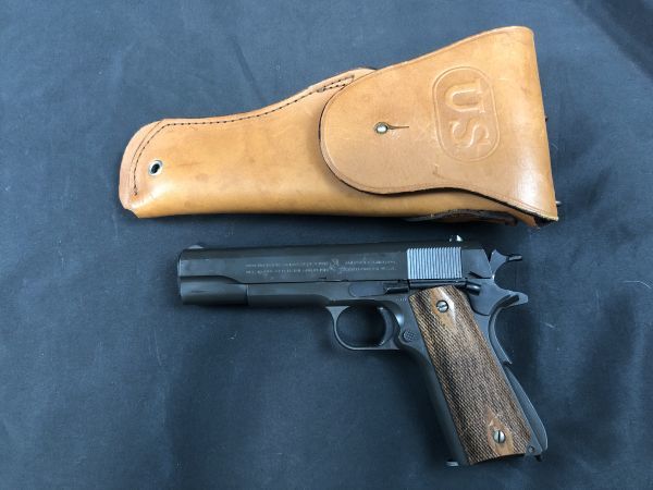 0u1M25E037 東京マルイ コルトガバメント＋革製ホルスター 2点セット