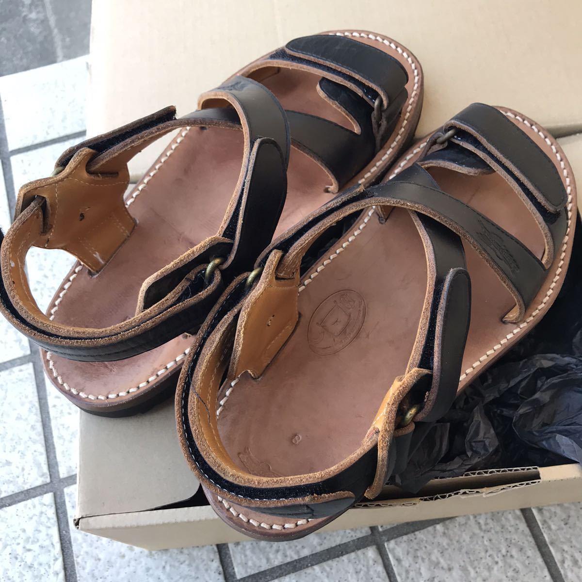 TOKYO SANDALS US8 26.0cm トーキョーサンダル 名作 ローリングダブ 