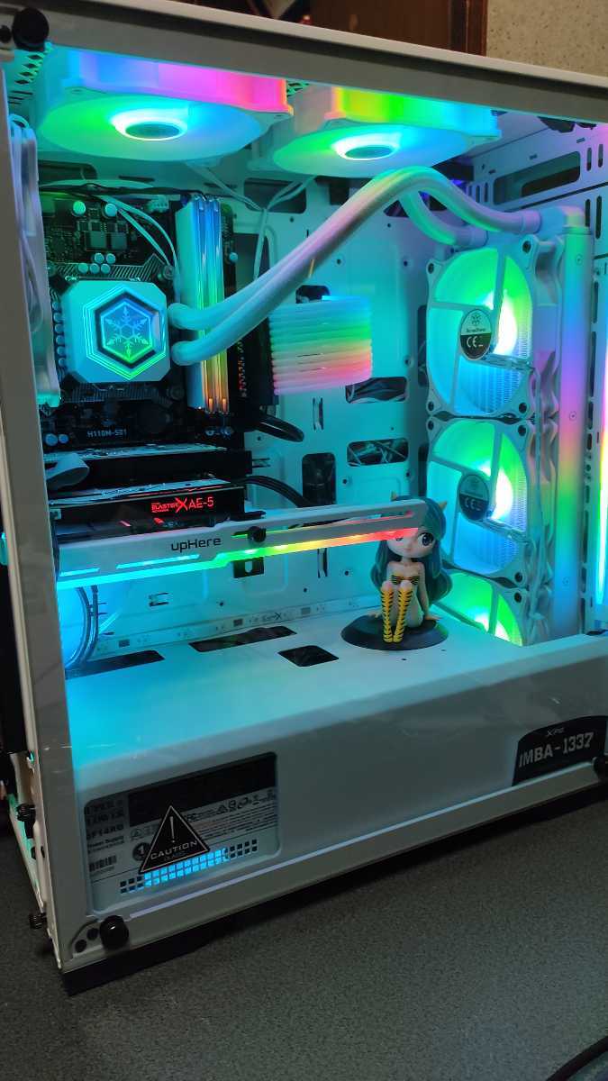 自作PC Windows10 i7 6700K GT730 簡易水冷 メモリ 8GB SSD 256GB HDD 