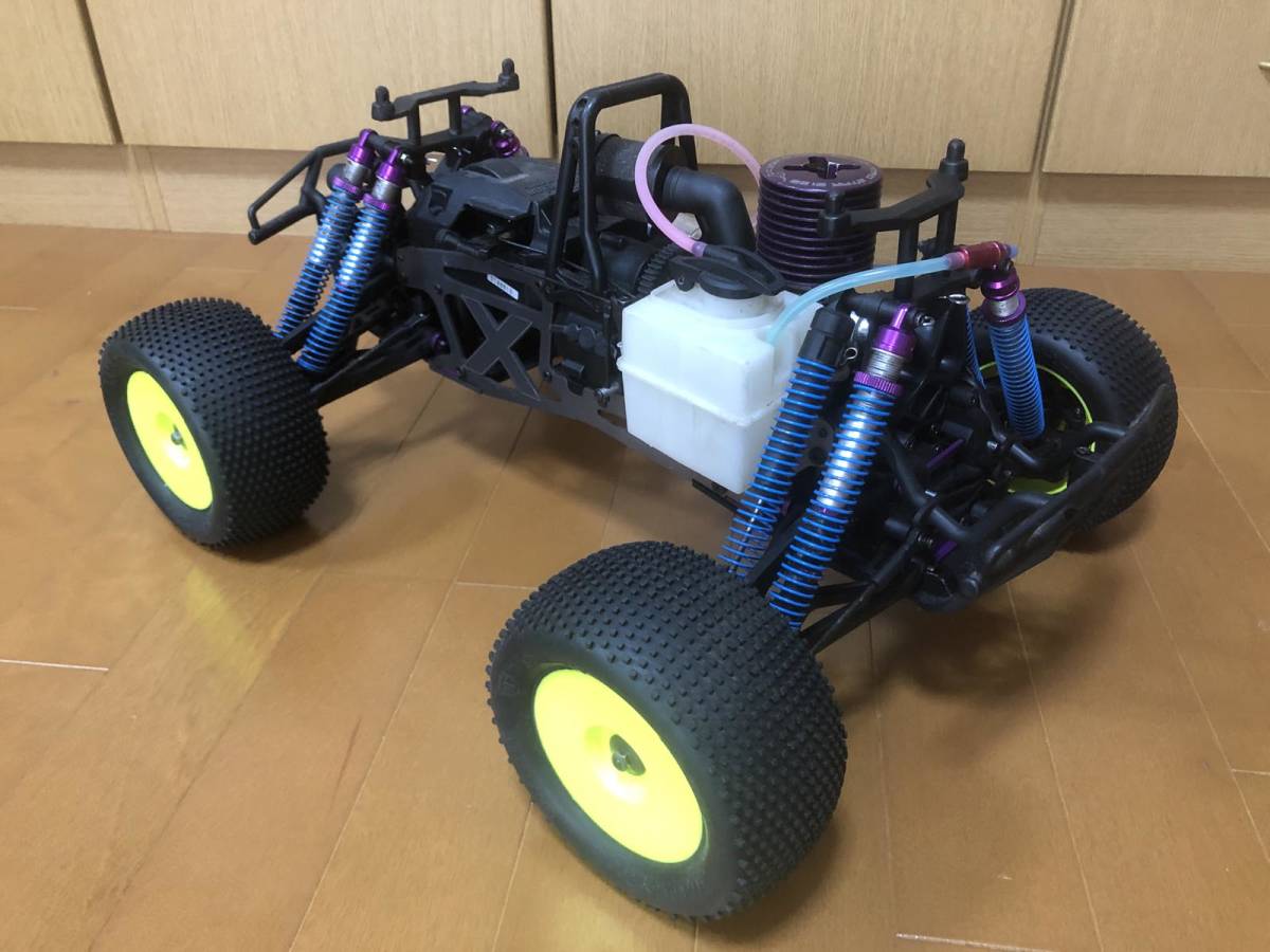 HPI サベージ エンジンラジコン中古 オマケパーツ多数 4WDモンスター