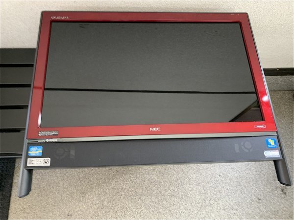 NEC VN770/F 液晶パネル NEC 一体型PC 画面が割れた 液晶パネル交換修理しました。 - パソコン