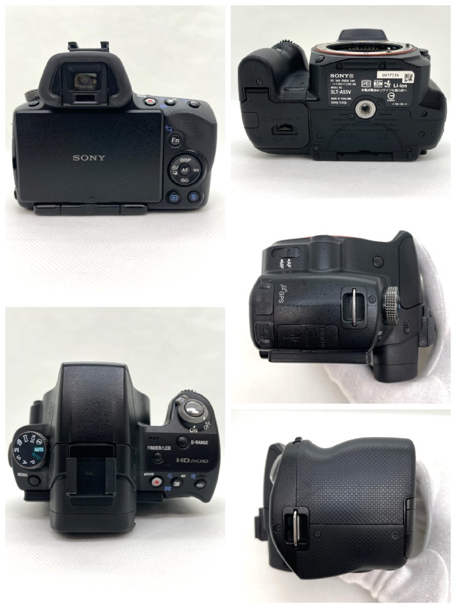 1円～/良品/SONY/ソニー/α55/ボディ/レンズ付/LENS/18-55mm/F3.5-5.6/DT/