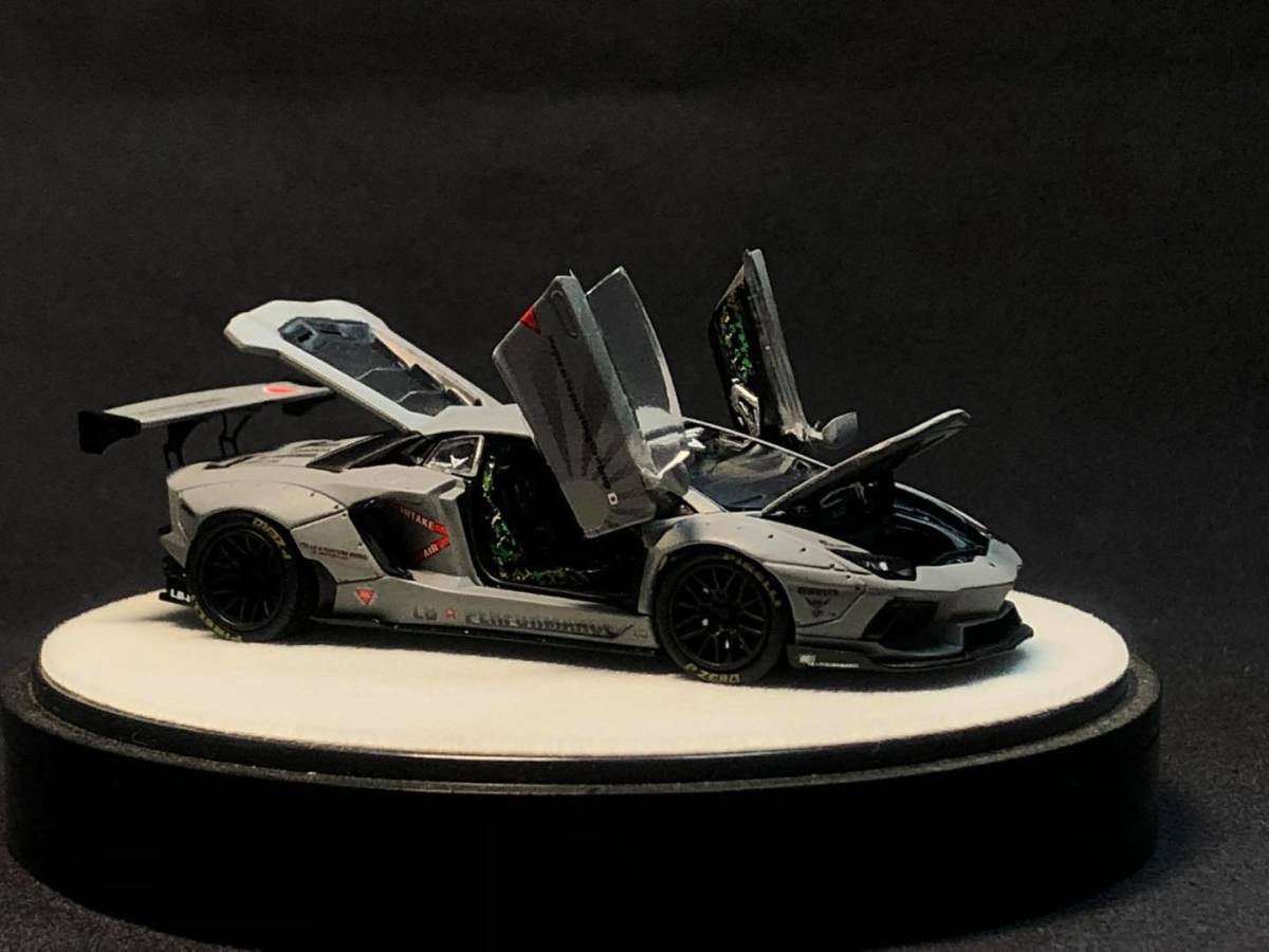 1/64 PGM ランボルギーニ アヴェンタドール LP700 LBWK マットグレー