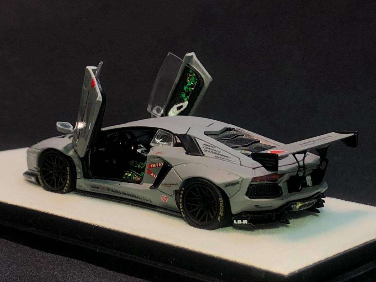 1/64 PGM ランボルギーニ アヴェンタドール LP700 LBWK マットグレー