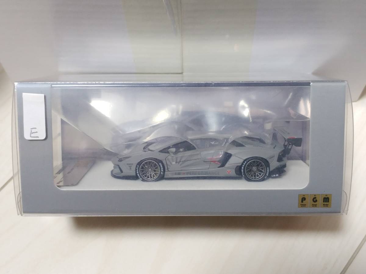 1/64 PGM ランボルギーニ アヴェンタドール LP700 LBWK マットグレー