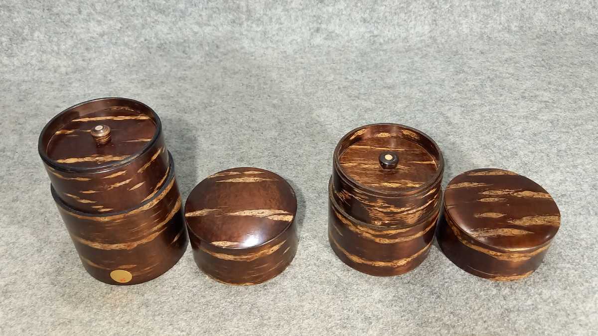 桜皮細工　樺細工　伝統工芸　秋田角館　オルゴール付き宝石箱　アクセサリーケース 桜皮細工樺細工伝統工芸秋田角館オルゴール付き宝石箱アクセサリー