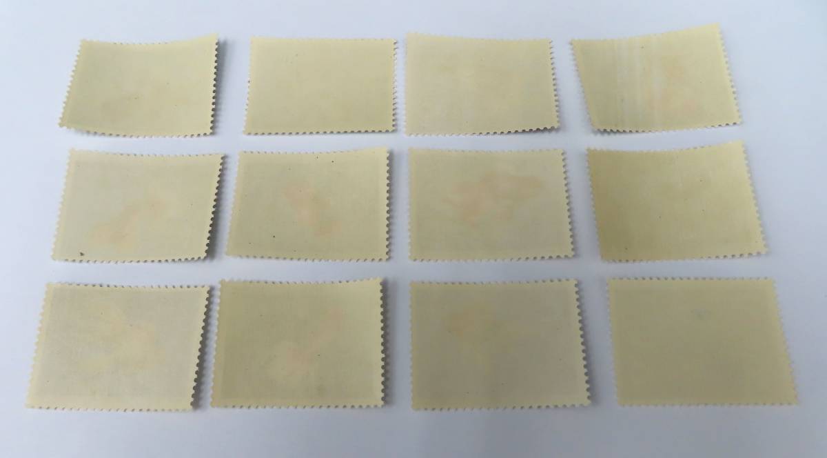 特38 ②金魚 (使用済み、12種完) 特38 ②金魚 (使用済み、12