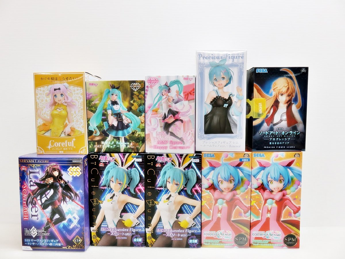 【激安大特価，送料無料】 C-4-3 アニメ など プライズ 他 フィギュア など グッズ 他 10点セット まとめ売り リゼロ 初音ミク SAO など(その他)｜売買されたオークション情報、yahooの商品情報をアーカイブ公開 - オークフ その他
