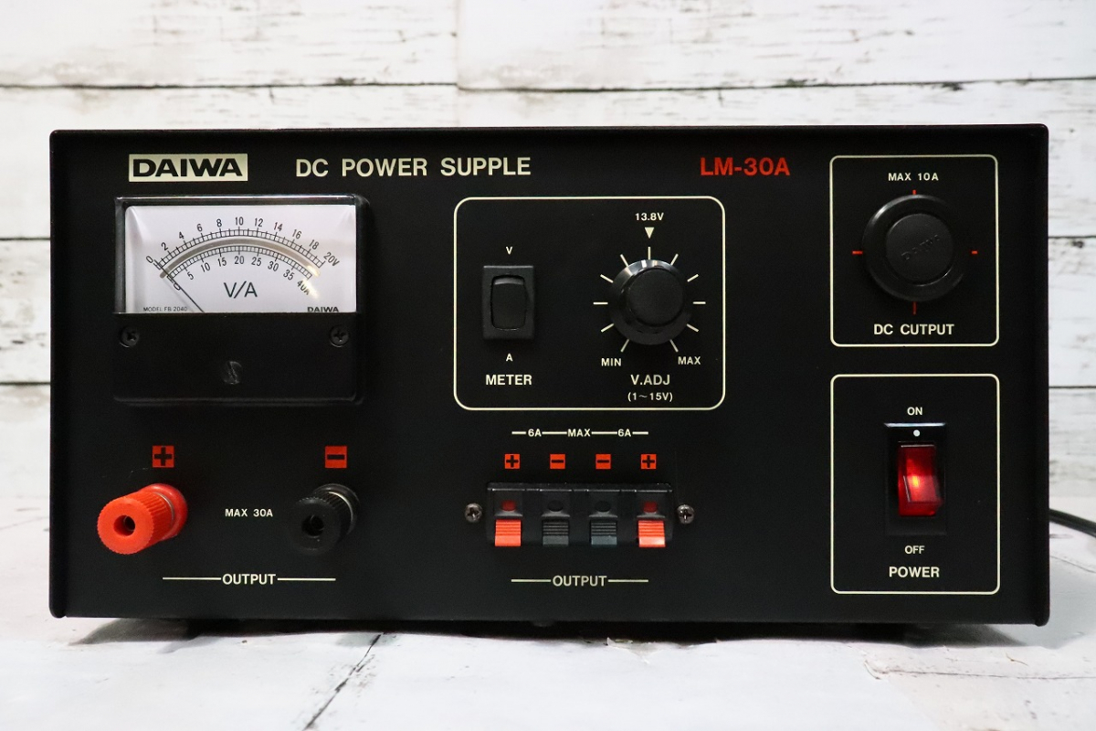 動作保証 DAIWA ダイワ LM-30A 直流安定化電源 DC POWER SUPPLY /Q-32313
