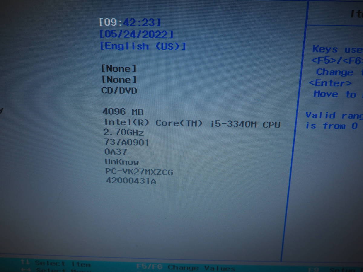 ハード王】3台セット NEC VersaPro PC-VK27MXZCG/Corei5-3340M/4GB