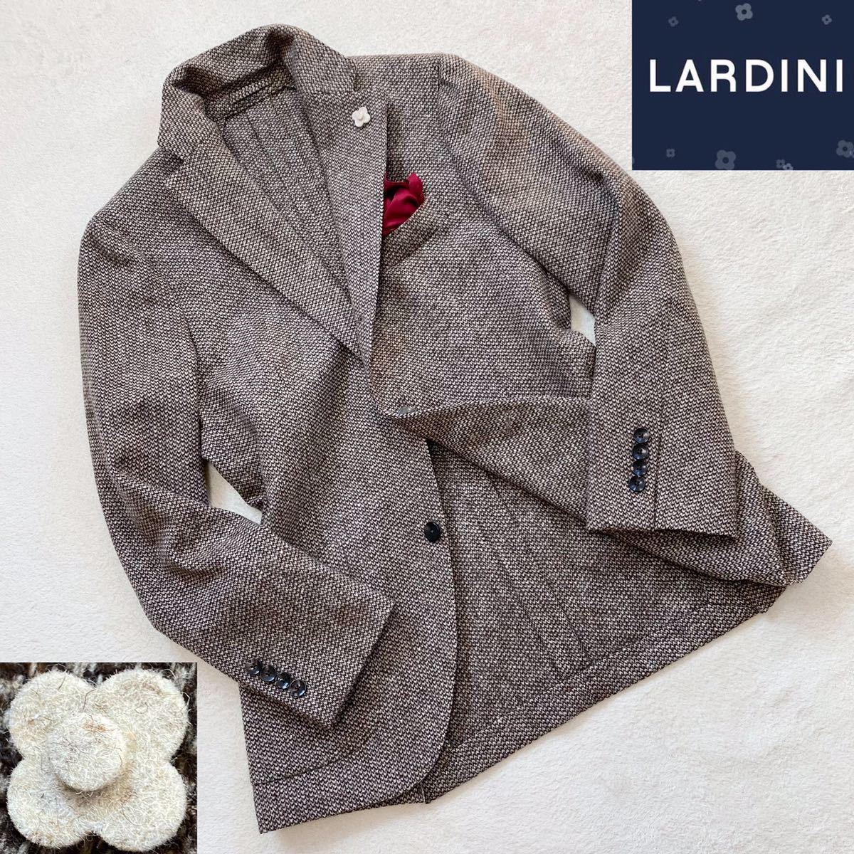 ☆イタリア製【超美品】ラルディーニ ☆大人の色気♪ ブートニエール 
