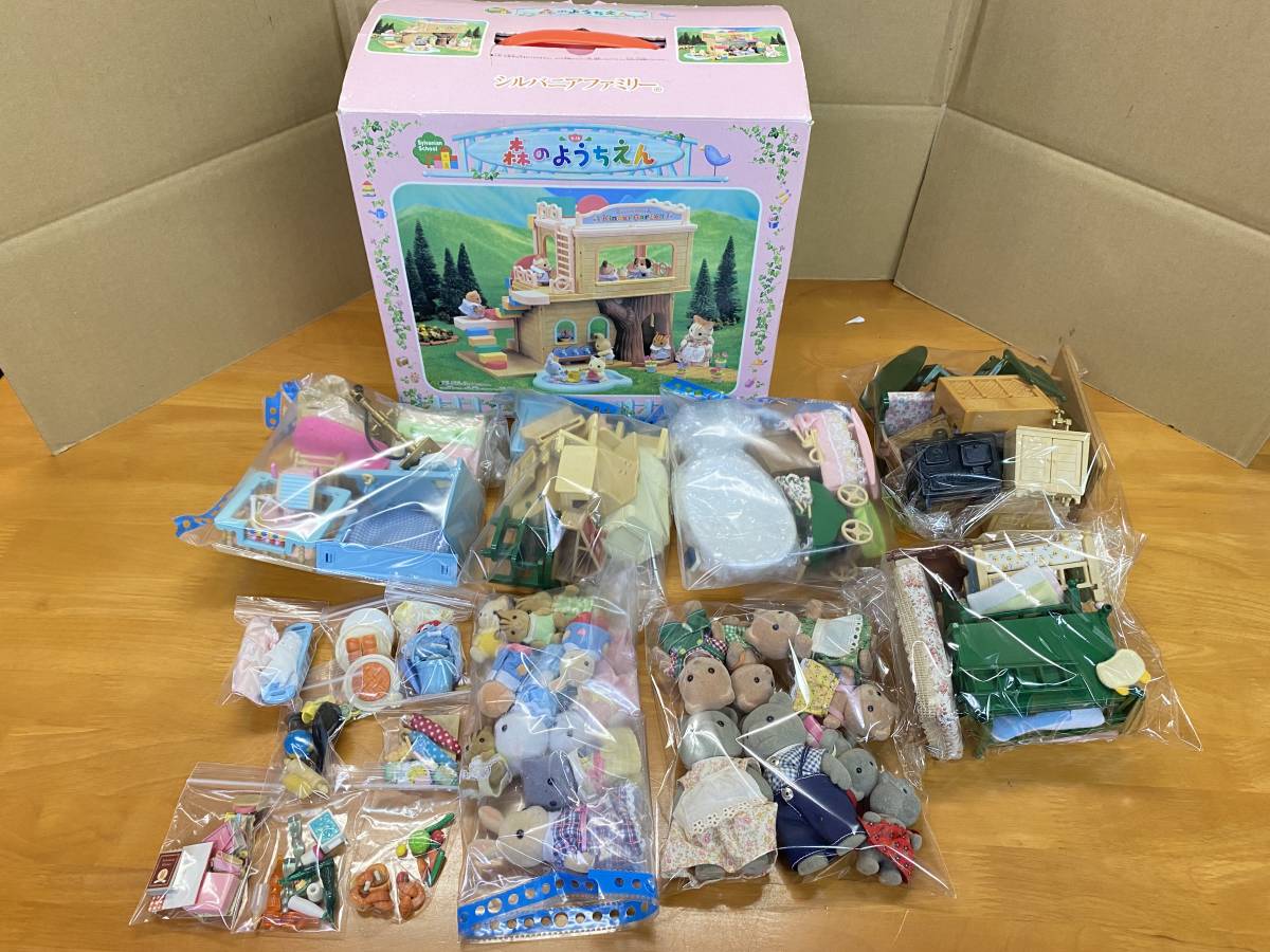 中古・ジャンク】シルバニアファミリー大量まとめて/エポック社/人形 