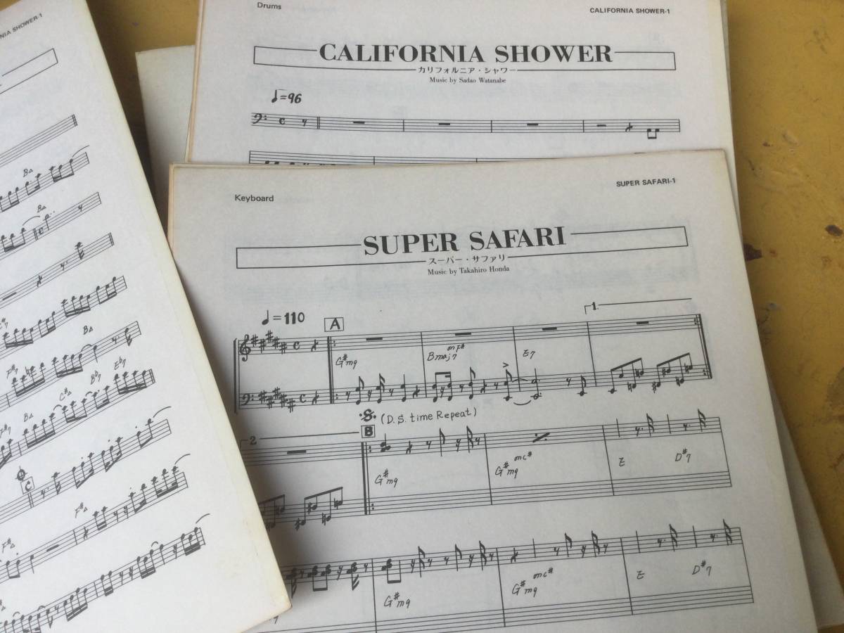 渡辺貞夫& ネイティブサンベスト クロスオーバー・パート譜シリーズ  