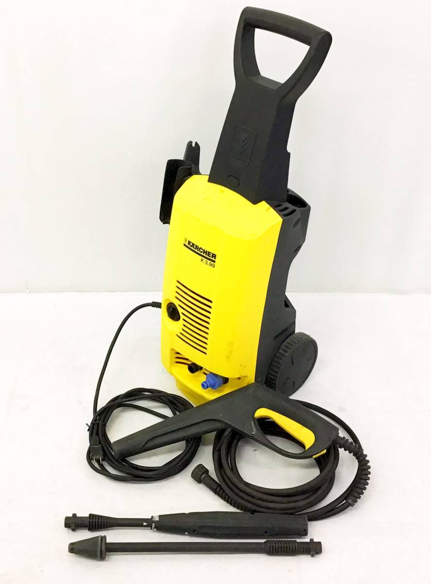 HOT，最新作 ケルヒャー 家庭用 高圧洗浄機 K3.99 イエロー 西日本 60Hz デッキクリーナー 洗車 窓 網戸 外壁 泥 コケ カビ 農機具 KARCHER(高圧洗浄機)｜売買されたオークション情報、yahooの商品情報をアーカ 高圧洗浄機