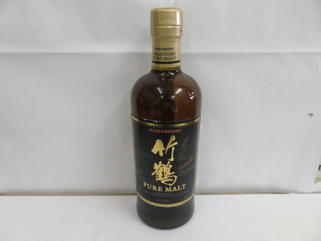 46712 未開栓 ニッカウィスキー NIKKA whisky 竹鶴 700ml ピュアモルト