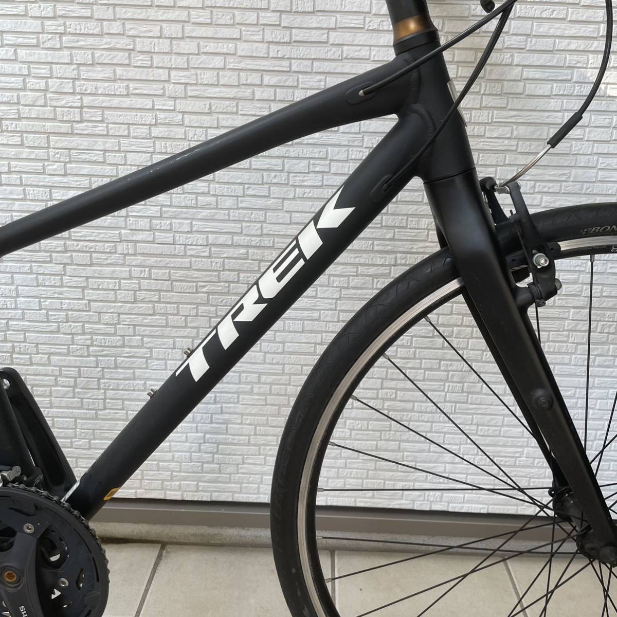 クロスバイク TREK 7.2FX 身長155-165cm 定価6.5万円（TREK 「トレック 