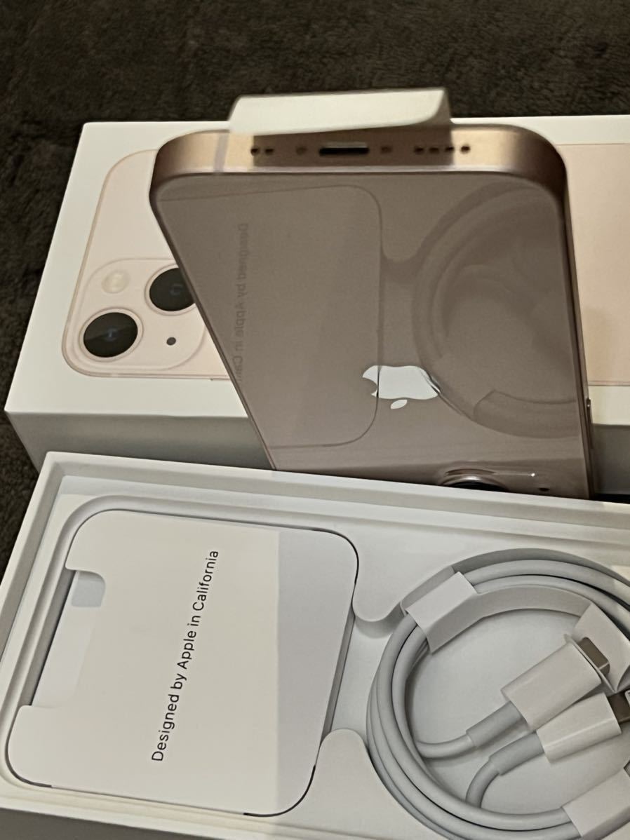 新品 香港版 シャッター音なし] Apple iPhone13mini 256GB ピンク 香港