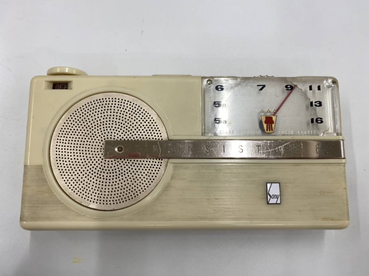 SONYトランジスタラジオ SIX TRANSISTOR TRW-625 レトロ SONYトランジスタラジオ SIX TRANSISTOR TRW-625 送料無料 動作品 希少