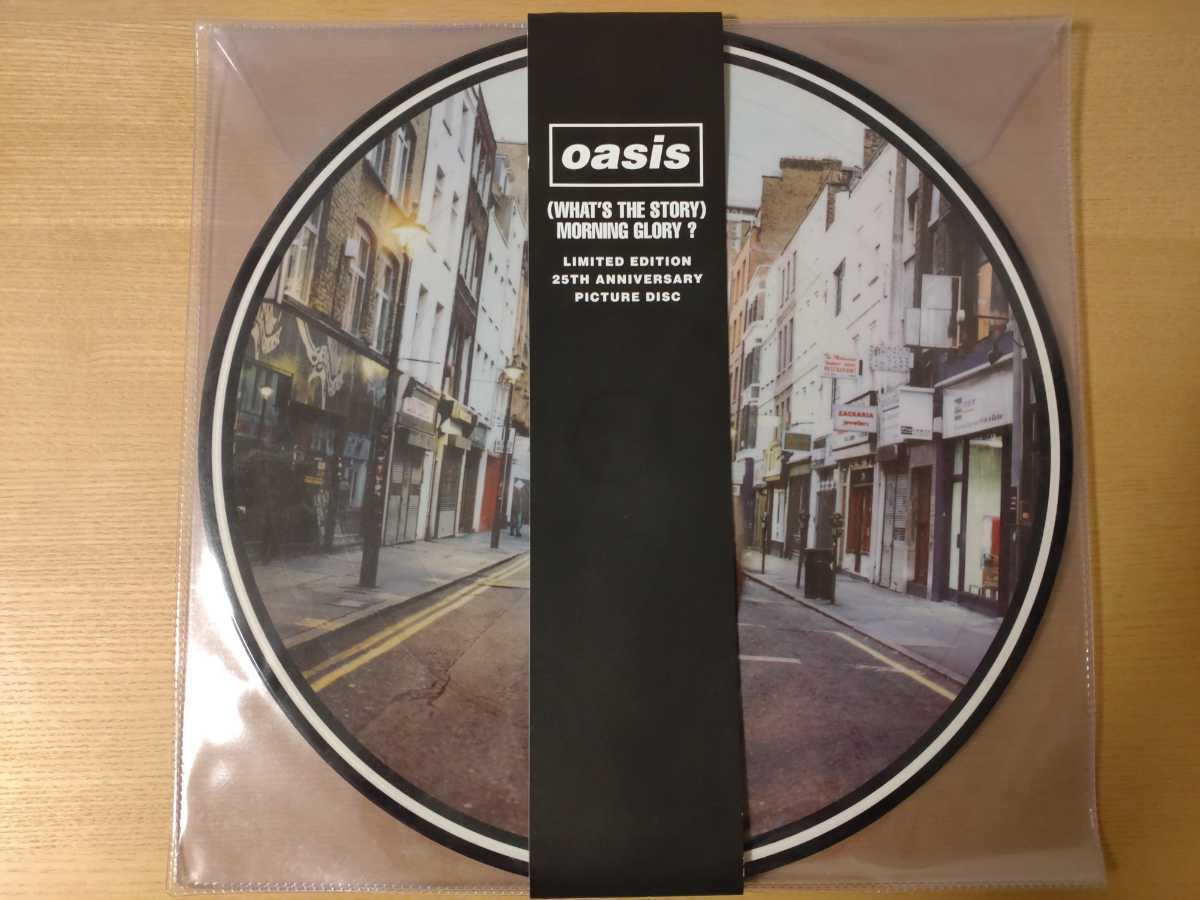 oasis『手書き歌詞レプリカ付き』MorningGlory 25thピクチャーレコード 
