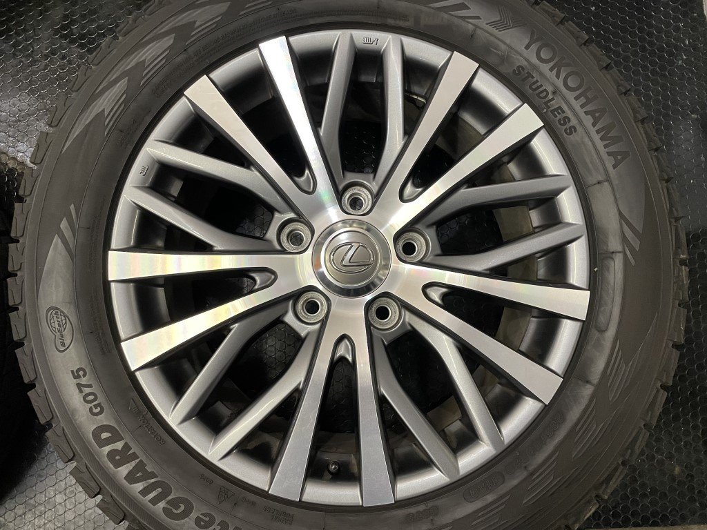 YOKOHAMA 285/50R20】スタッドレス【レクサス LX570 純正ホイール 20