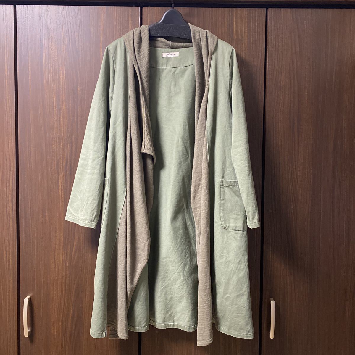 春コート　OHLALA カーキ　センソユニコ 