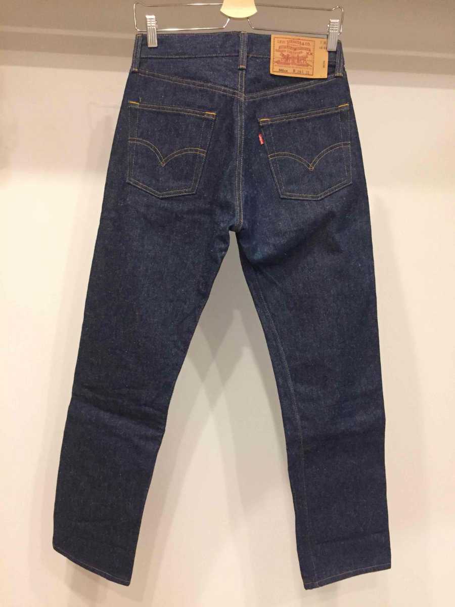 送料無料 濃紺 Levi's 501 usa製 W29 L31 ウエスト74cm 股下80cm 90s リーバイス アメリカ製 ヴィンテージ ビンテージ W29 濃紺 0 濃紺Levi's LEVI USA