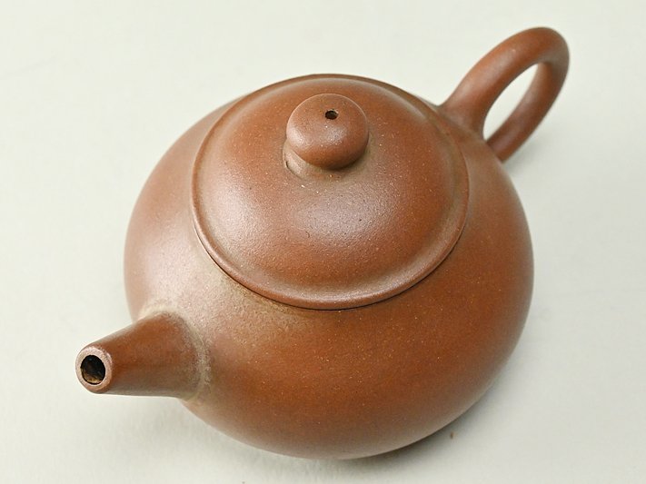 ☆唐物 萬豊順記 款 朱泥 紫砂 急須 茶壷 (検) 煎茶道具