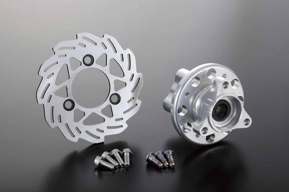 にー SHIFTUP モンキー リアディスク＆ビレットハブセット 205186-03(その他