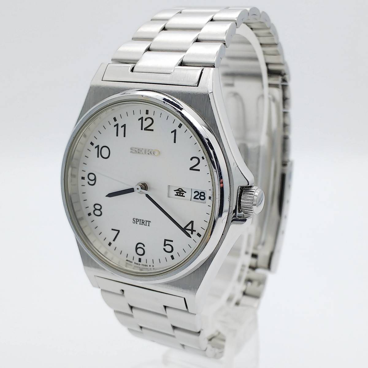 美品【電池交換済】☆セイコー☆SEIKO☆SPIRIT☆スピリット  