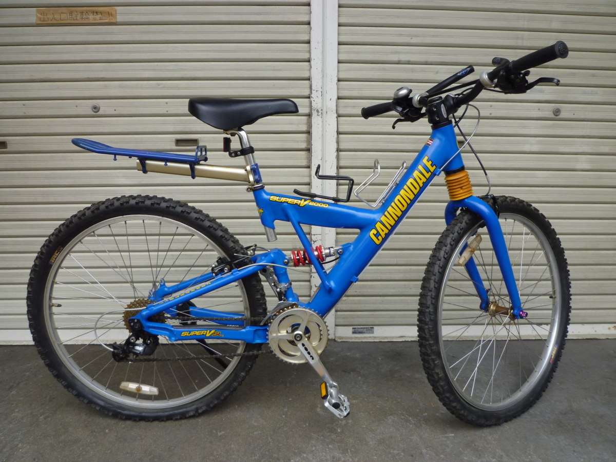 マウンテンバイク 中古 キャノンデール デルタ V2000 フルサス ヘッド 