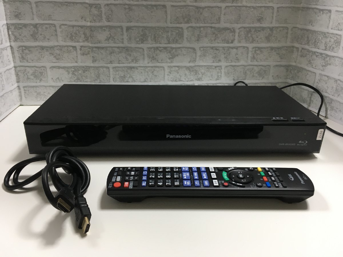 【人気定番，100%新品】 パナソニック BDレコーダー DMR-BRX2000 品8972(パナソニック)｜売買されたオークション情報、yahooの商品情報をアーカイブ公開 - オークファン パナソニック