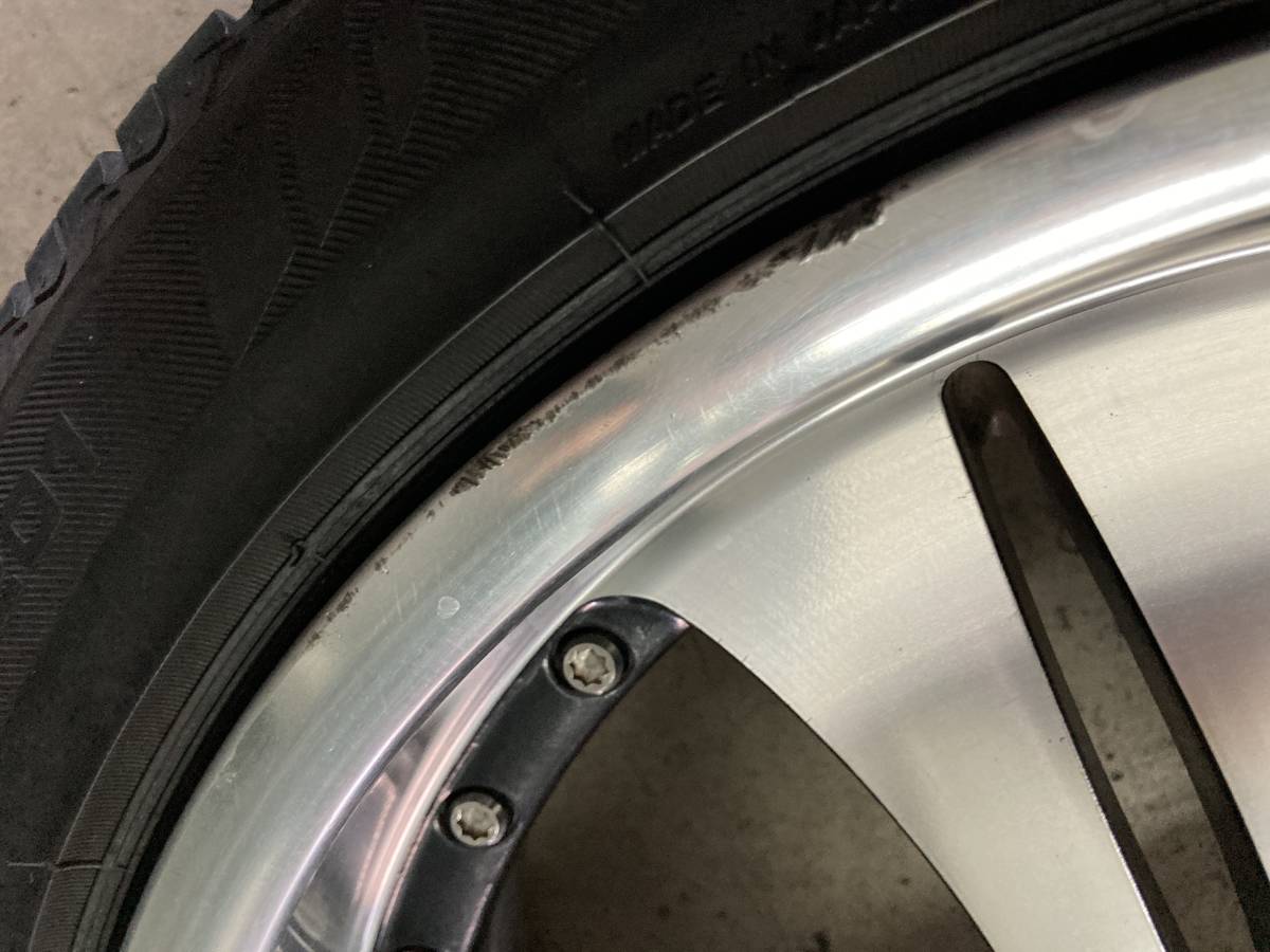 タイヤ、ホイール YT)アルミ・タイヤ Lowenzahn 18×7.5J+48 114.3/5H SEIBERLING SL201 225/45R18 4本