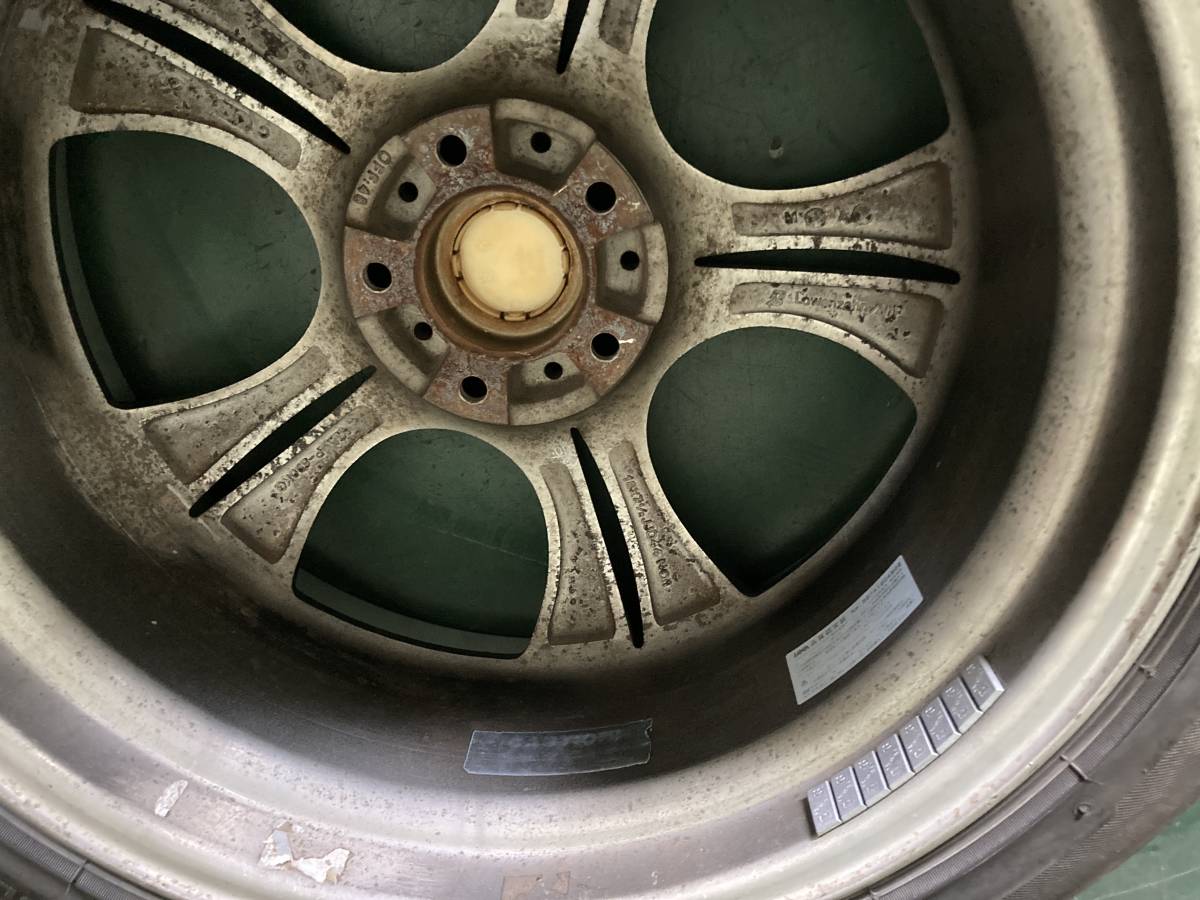 タイヤ、ホイール YT)アルミ・タイヤ Lowenzahn 18×7.5J+48 114.3/5H SEIBERLING SL201 225/45R18 4本
