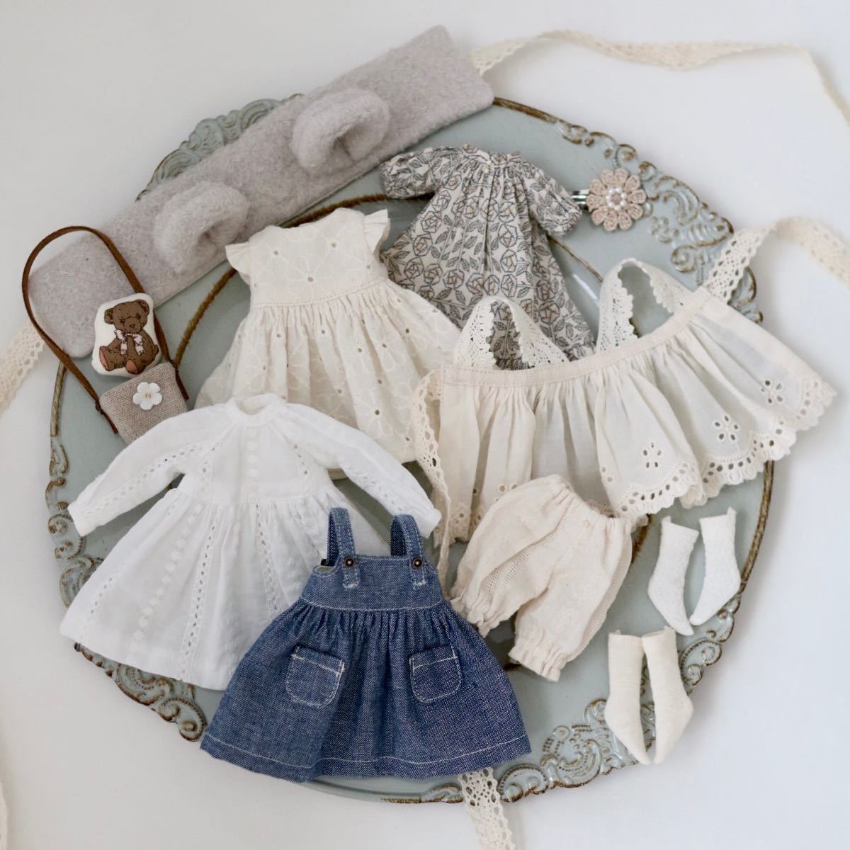 ブライスアウトフィットblythe outfit 夏のお着替えセット6点 choco.doll】Blythe outfit ブライスアウトフィット ドール服