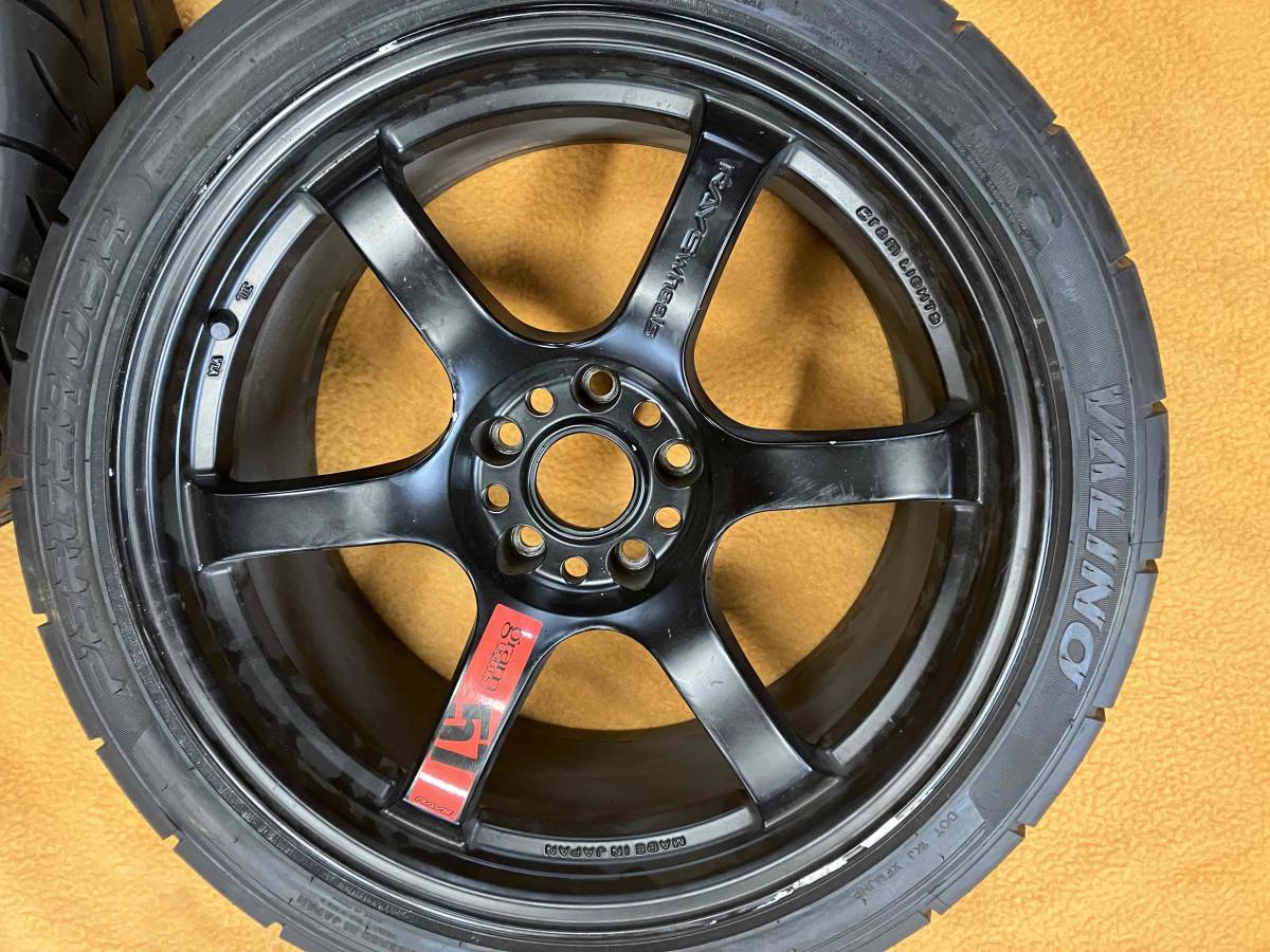 レイズ グラムライツ 57DR 18インチ 9.5J +12 RAYS gramlights 