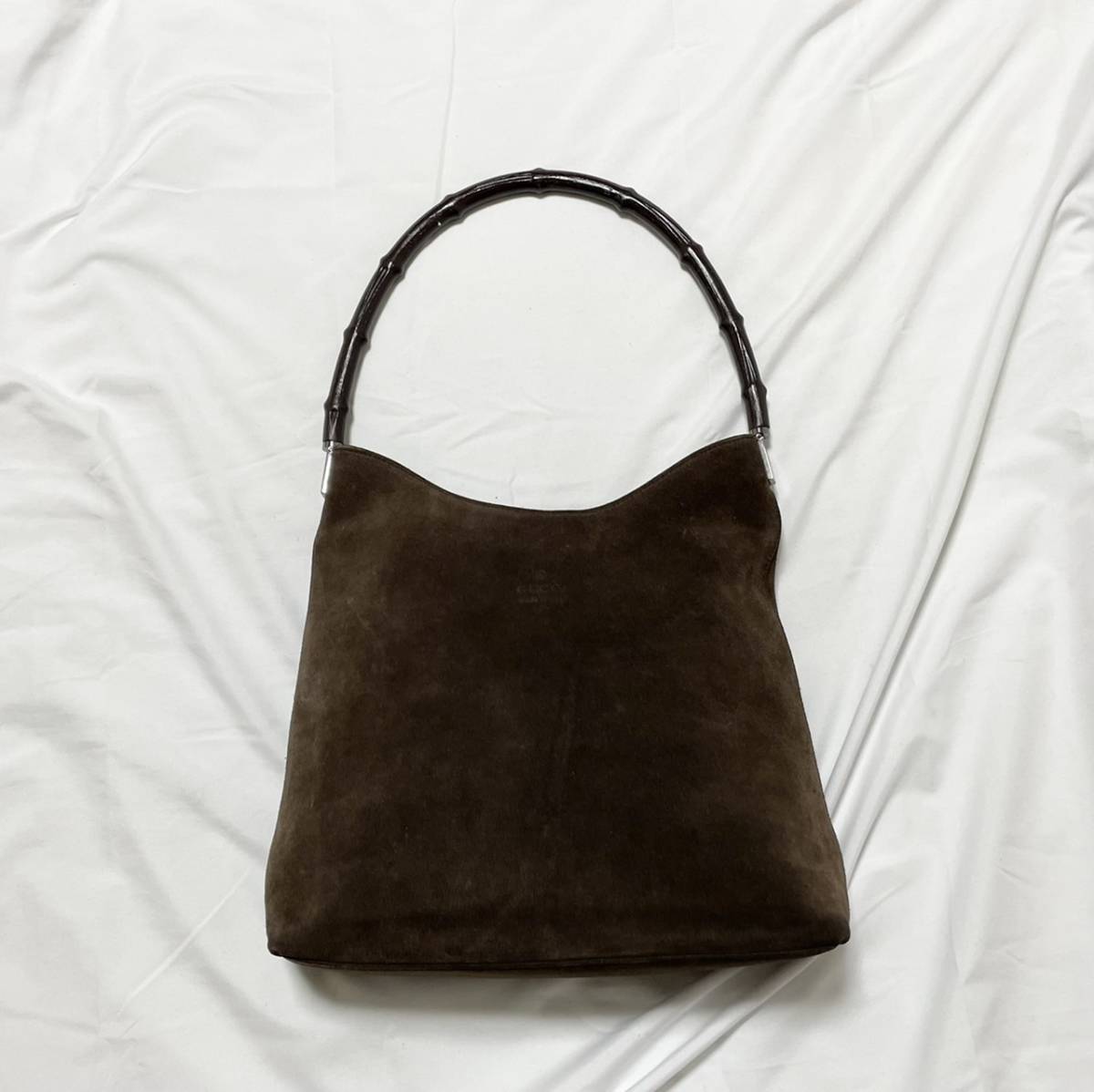 美品　イタリア製　GUCCI グッチ　バンブー ショルダーバッグ　ワンショルダーバッグ　001.3244.001998　