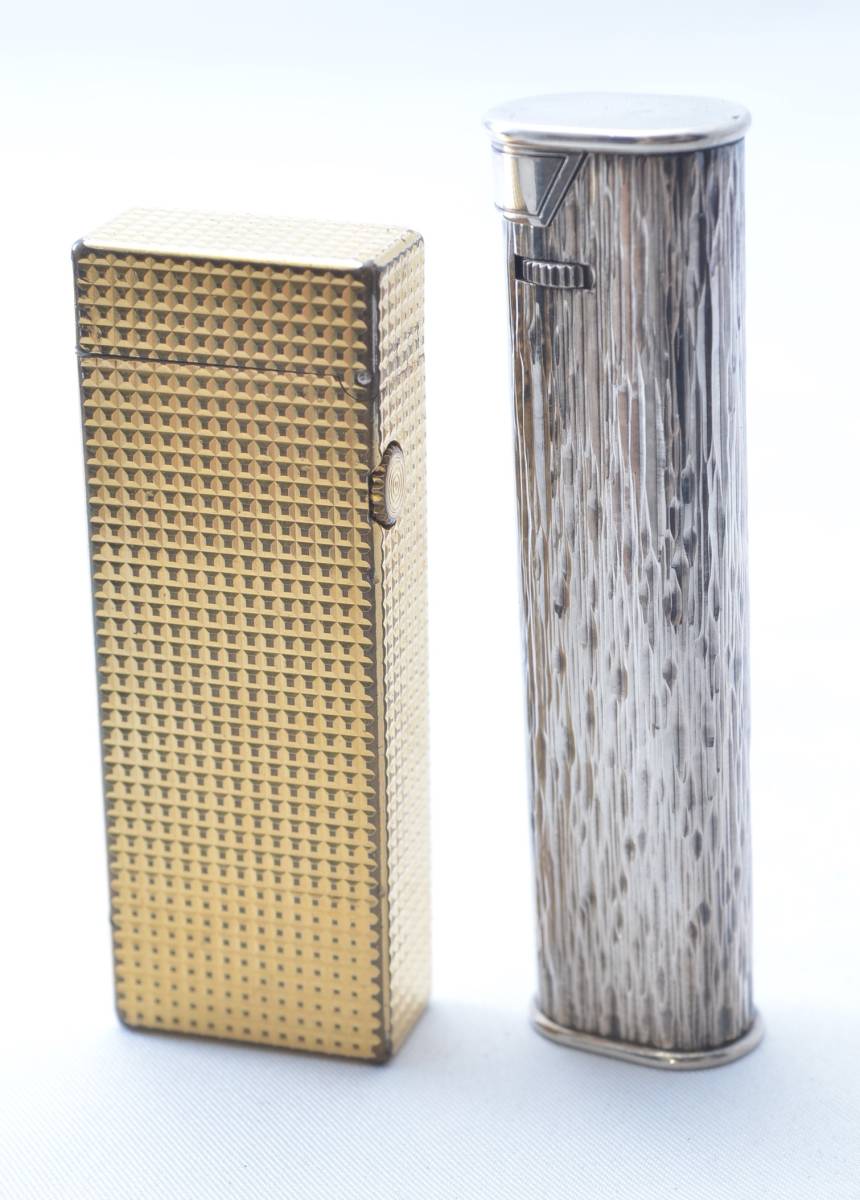 E dunhill ダンヒル PAT.N 3910750 DES.PAT.N 235456 シルバーカラー