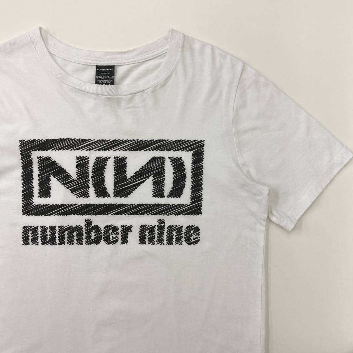 Nine Inch - nine Nails VINTAGE T-SHIRT ⁄ Logo WASH Number Back T 